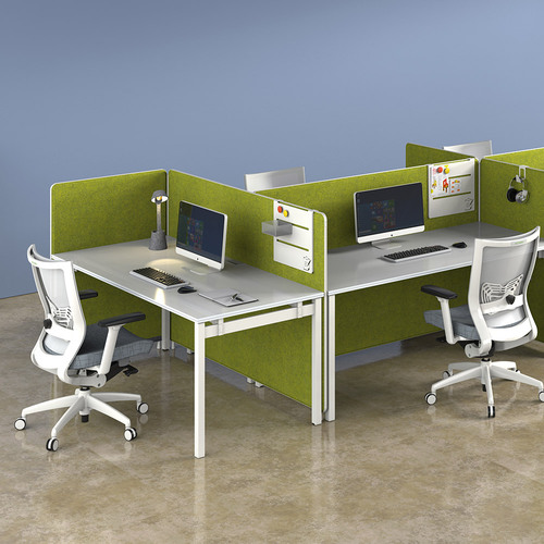 높이 350 사무실 책상 가림막 회사 칸막이용 플랫 30T 펠트 패널 탑 스크린 파티션